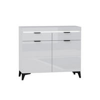 SIDEBOARD Ruben Weiß - Weiß, Holzwerkstoff (105/90/40cm) - Petits-meubles