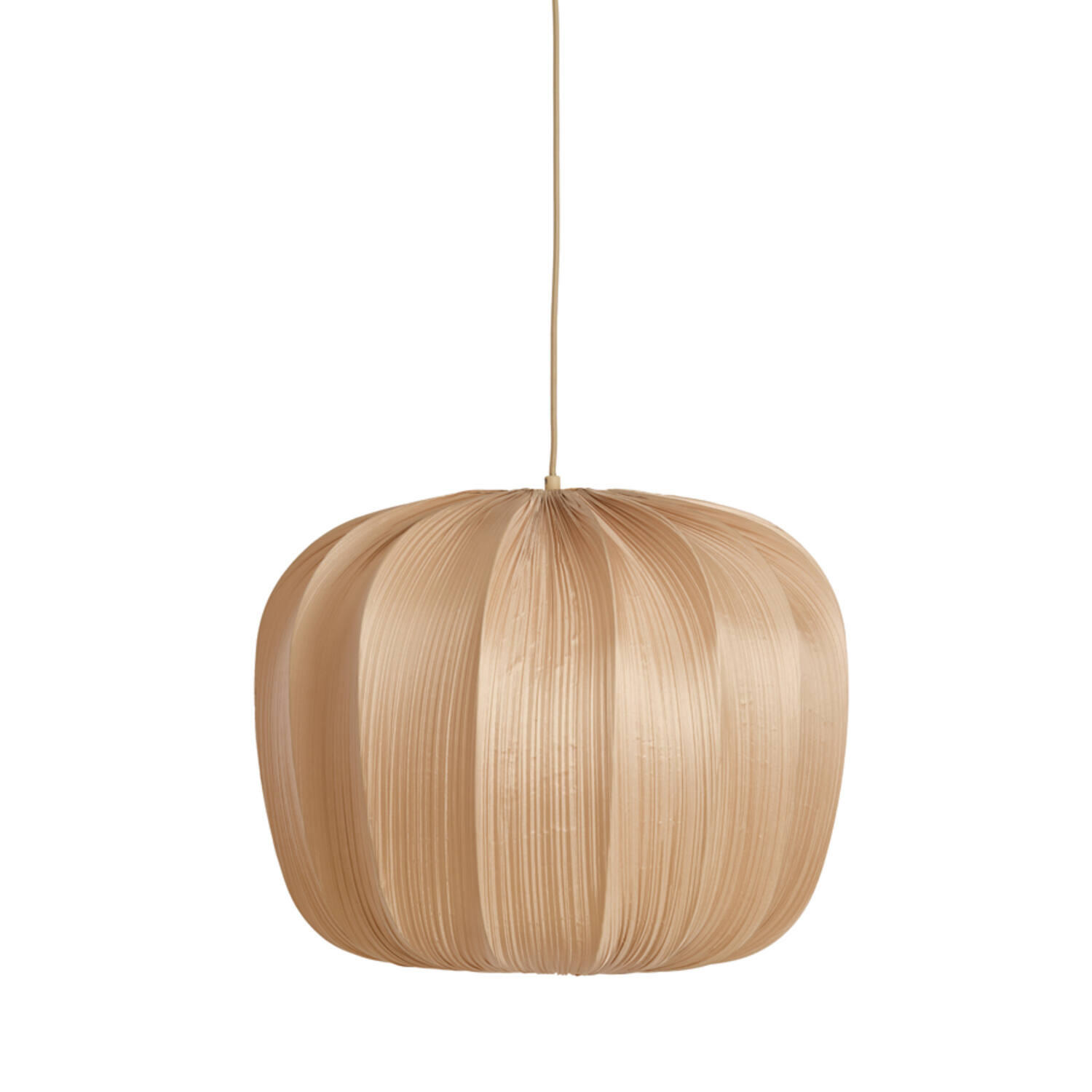 HÄNGELAMPE - Weiß - 60/60/45 cm - Weiß, Textil (60/60/45cm) - Light & Living