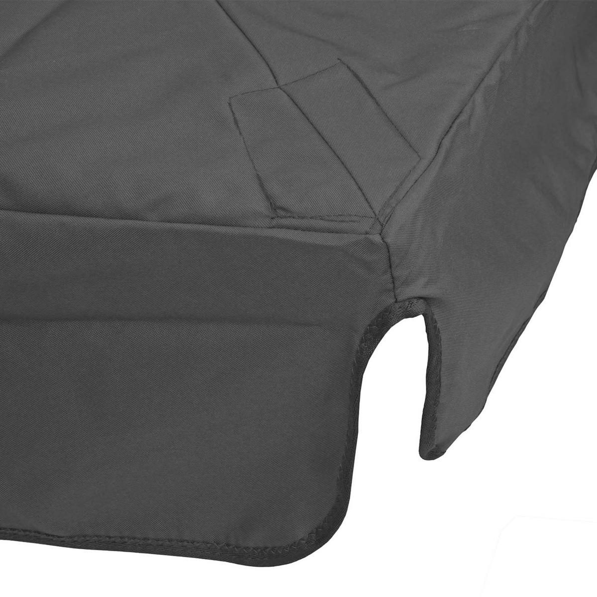 ERSATZ-BEZUG FÜR SCHIRM Anthrazit - Anthrazit, Textil (295/395cm) - MCW