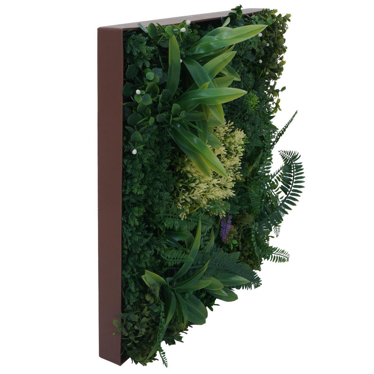 ROZTAŽITÉ OBRAZY Z RŮŽIČEK Zelená - zelená barva, plast (50/50cm) - MCW