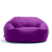 SITZSACK SOFA Lounge violett für Indoor und Outdoor - Violett, Textil (1600/60/1000cm) - Bruni