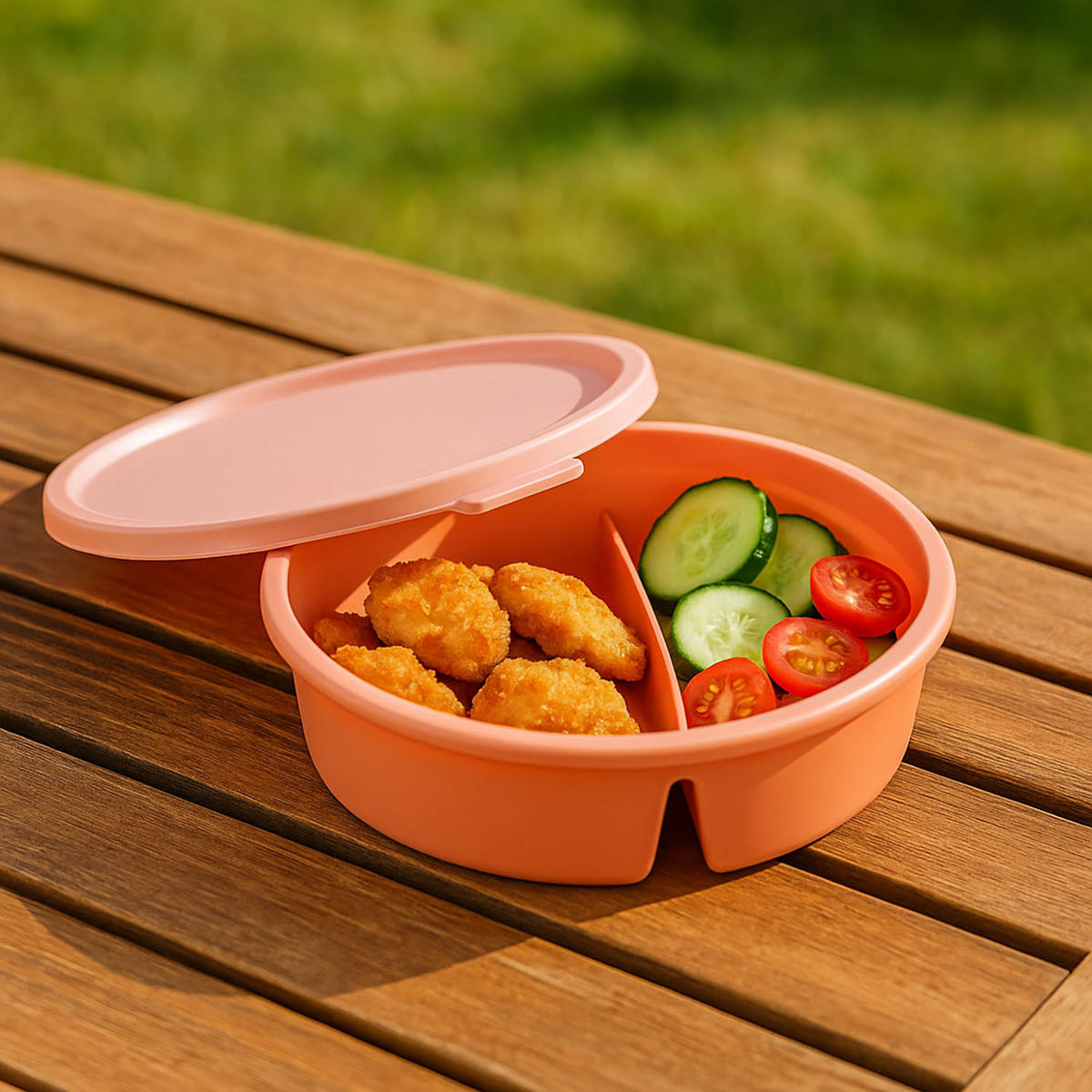 SCHÜSSEL Nora Box 1,1 l - Orange, Kunststoff (22.7cm)