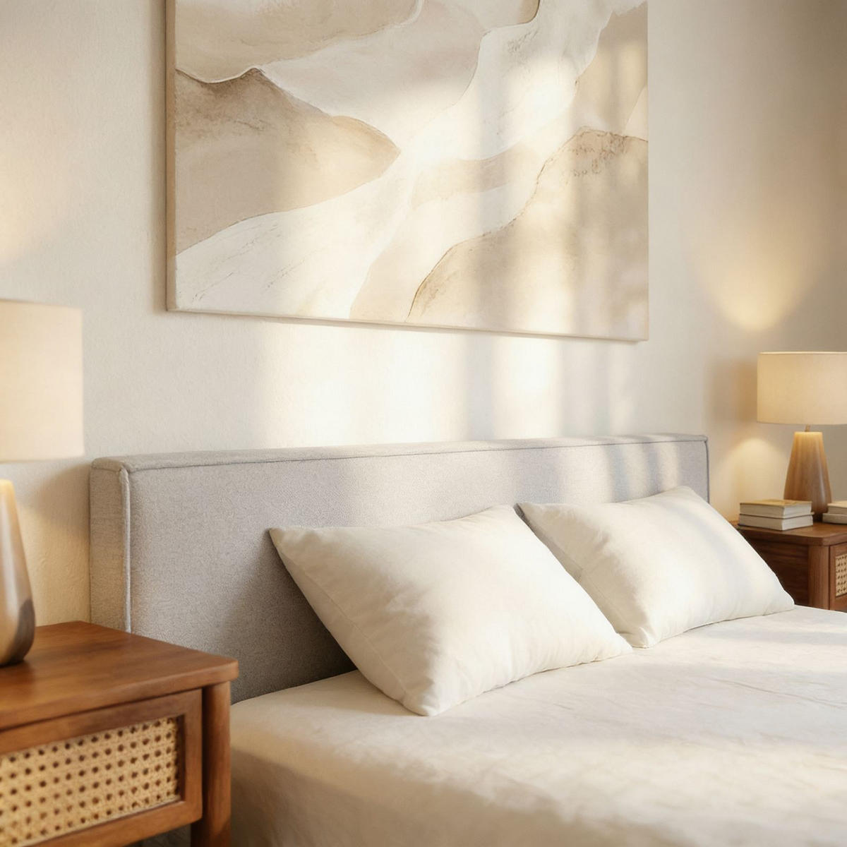 POLSTERBETT PESARO 160x200 cm hellgrau - Hellgrau, Textil (160/200cm) - IDIMEX