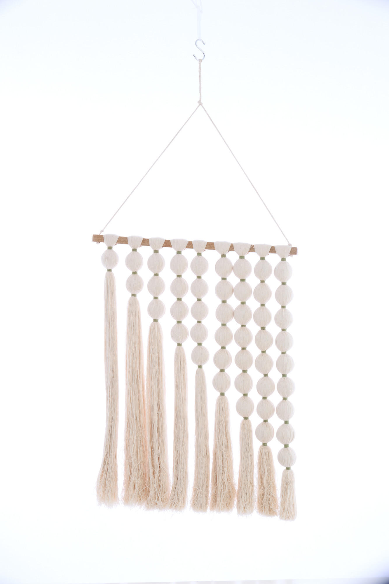 ORNAMENT Ward Weiß 60/4/76 cm - Weiß, Textil (4/76/60cm) - Light & Living