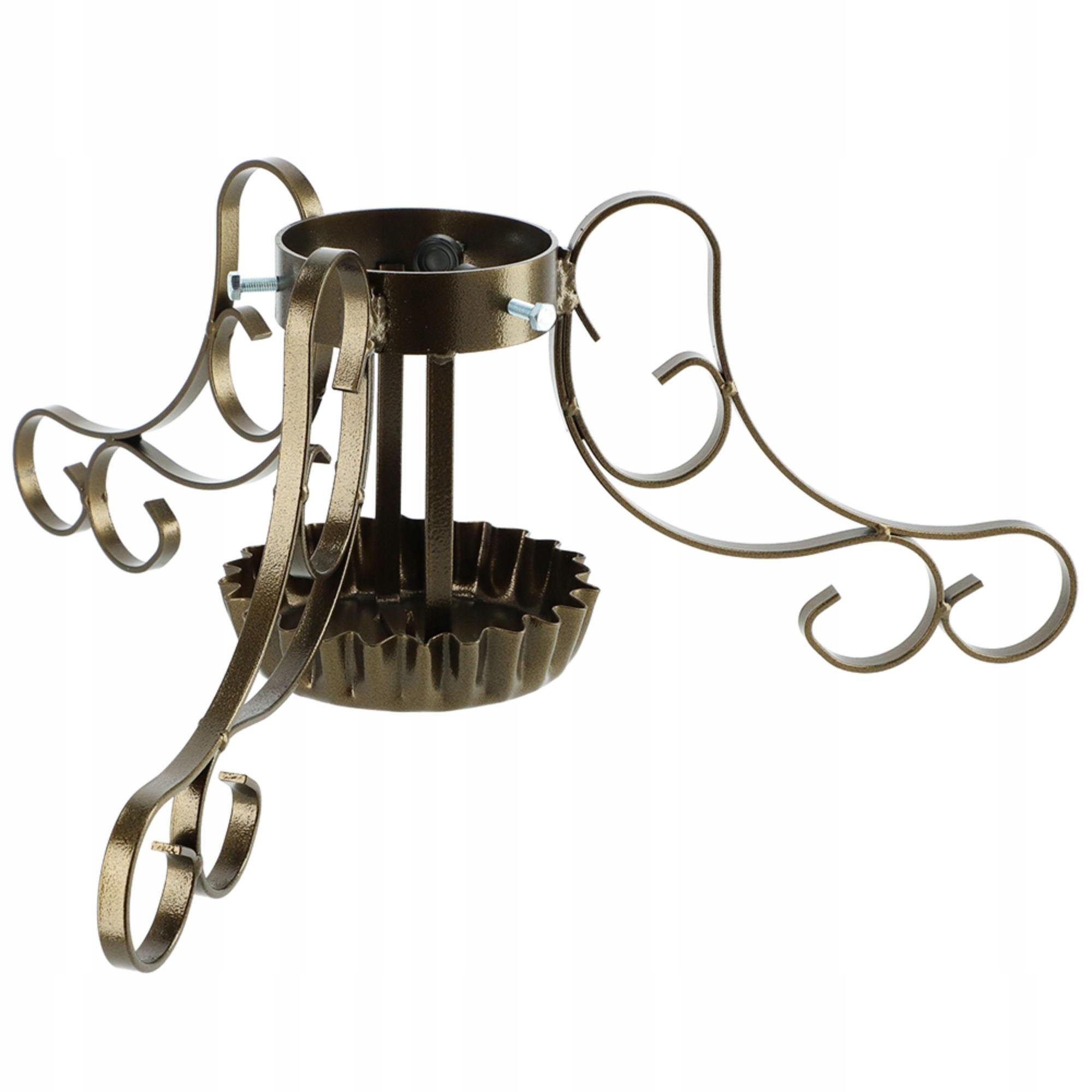 KADAX Weihnachtsbaumständer Weihnachtsbaumständer aus Metall mit Schale - Grün, Metall (26.4cm) - KADAX