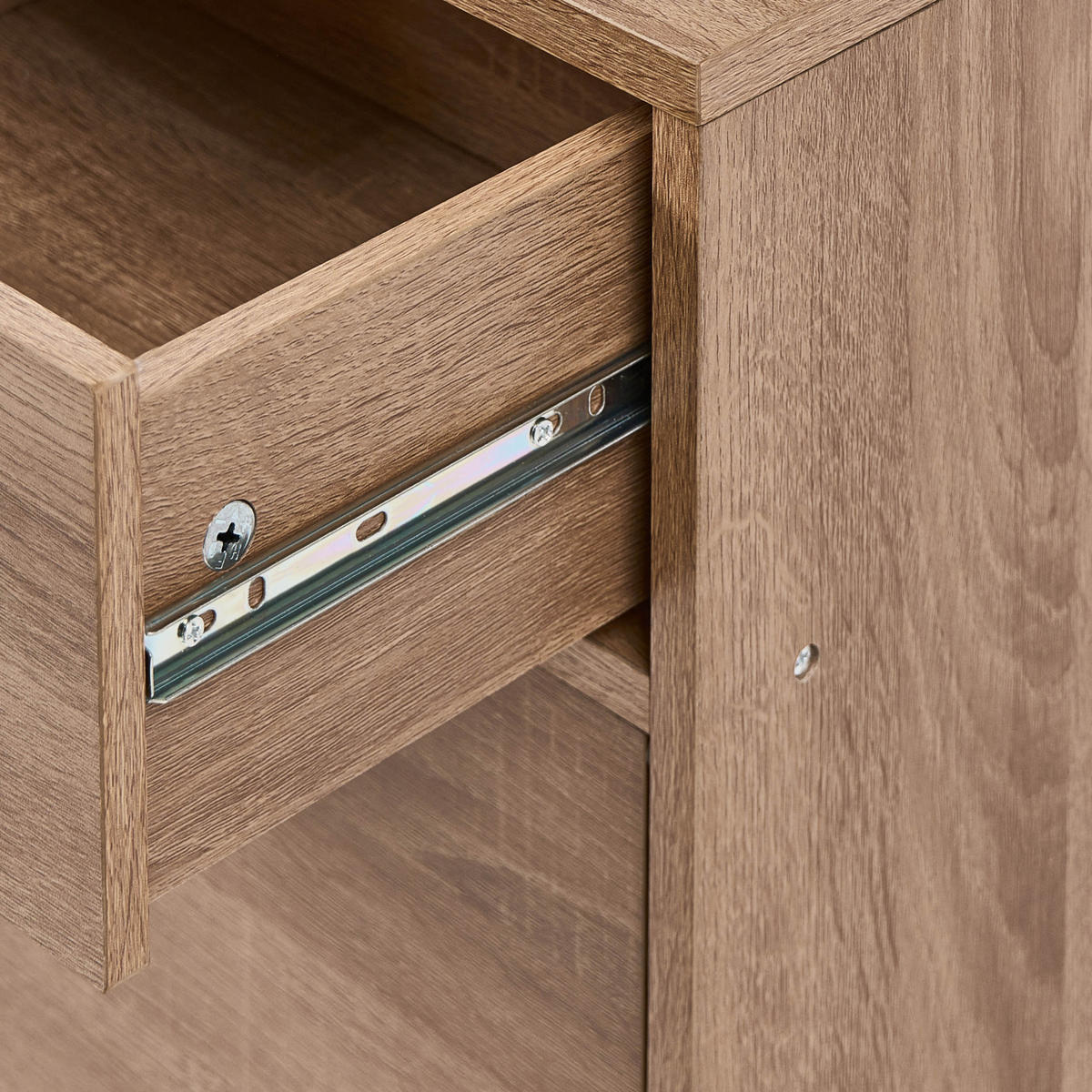 SCHUHSCHRANK Hellbraun Dubbo - Hellbraun/Braun, Holzwerkstoff (92/57/30cm) - Beliani