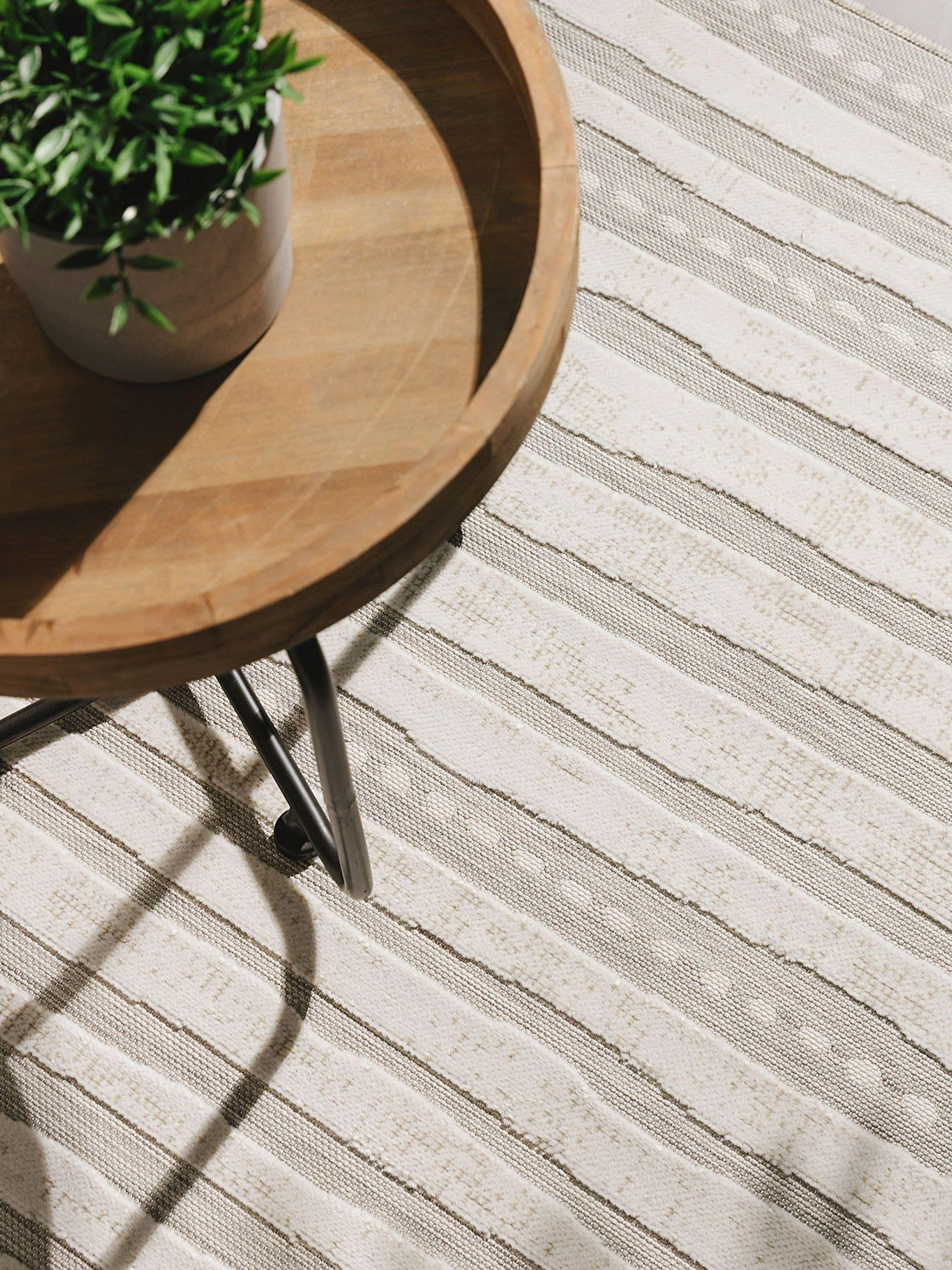 Thumbnail - benuta Outdoorteppich, Creme, Kunststoff, Floral, Rechteckig, 80x150 cm, wasserabweisend, Teppiche & Böden, Teppiche, Ou...