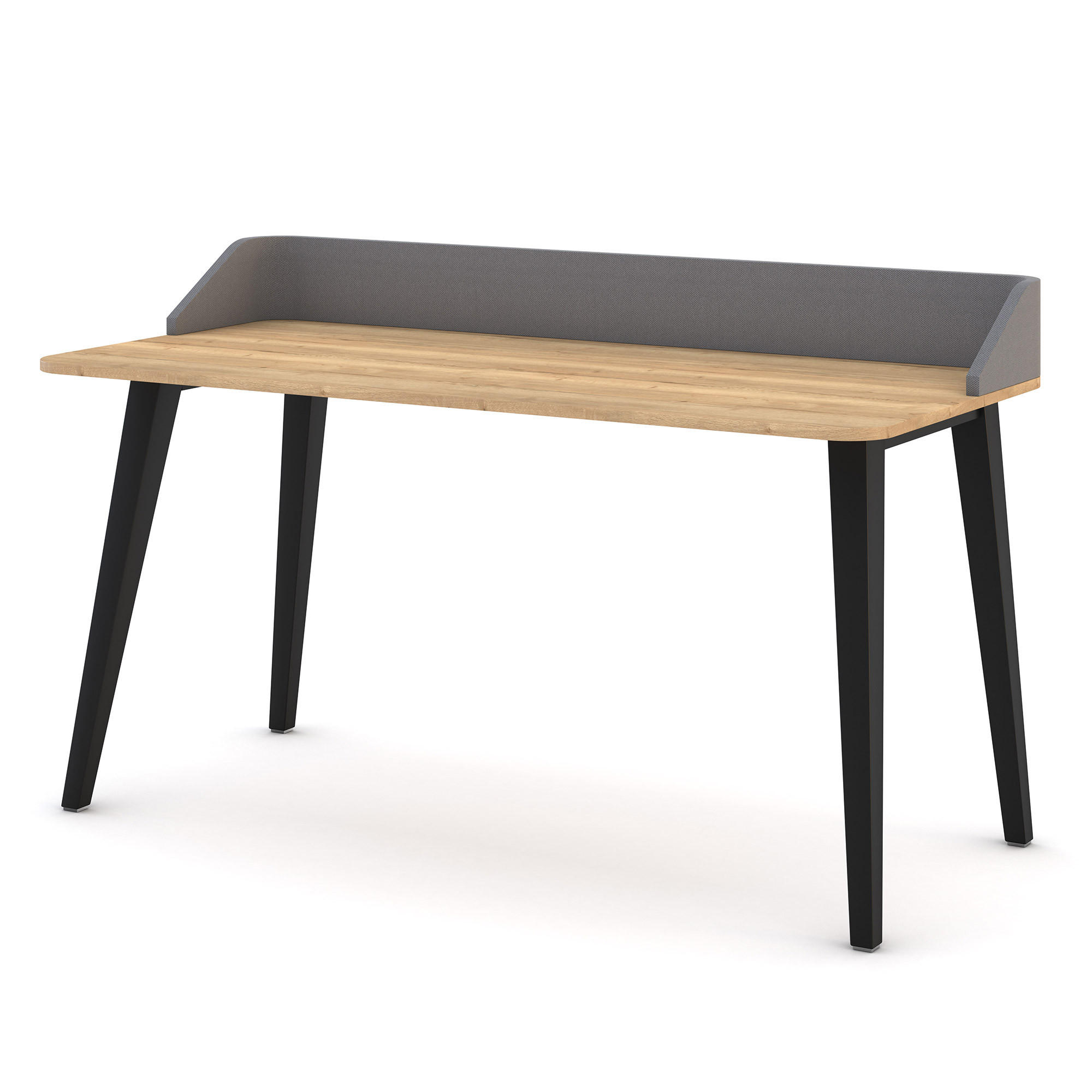 SEKRETÄR Retaro - Anthrazit, Holz/Metall (60/120/74cm) - ASSMANN