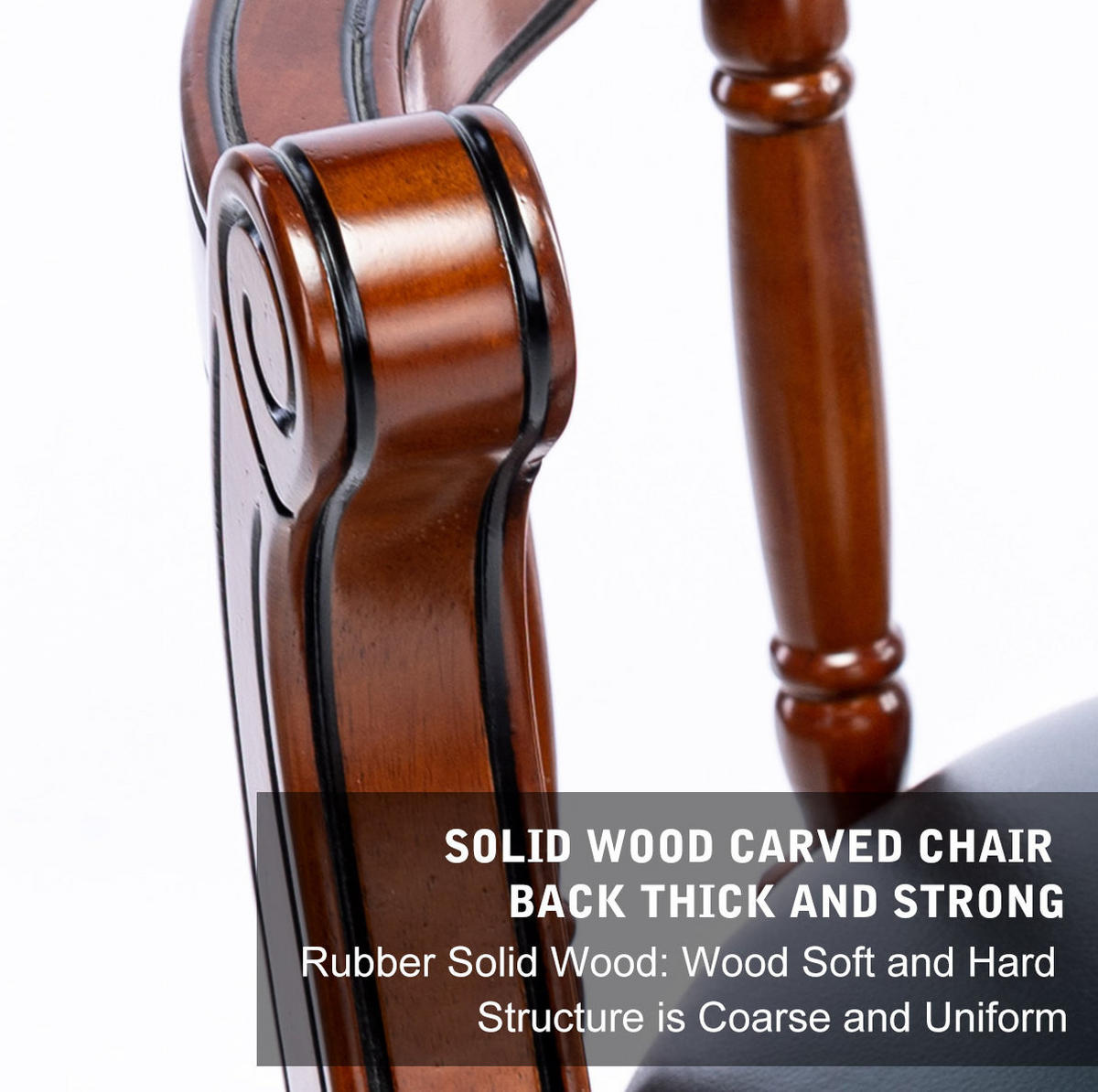BARHOCKER 360° drehbar Sitzhöhe 66 cm Leder Holz Blau - Blau, Holz (54.8/96/54.8cm) - Meubliv