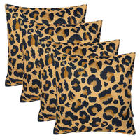 OUTDOORKISSEN 4er Set - Gelb, Textil (43/43cm) - icon