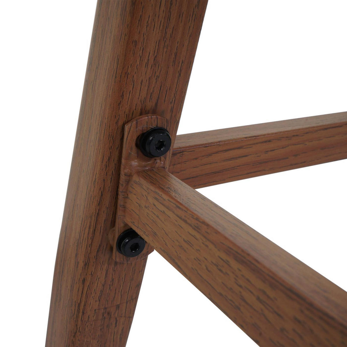 GARTENSTUHL 2er-Set HxBxT 92x51x53cm Sitzhöhe 76cm Anthrazit Kissen Hellgrau Seilgeflecht Metall Holz-Optik - Anthrazit, Metall (51/92/53cm) - PROREGAL