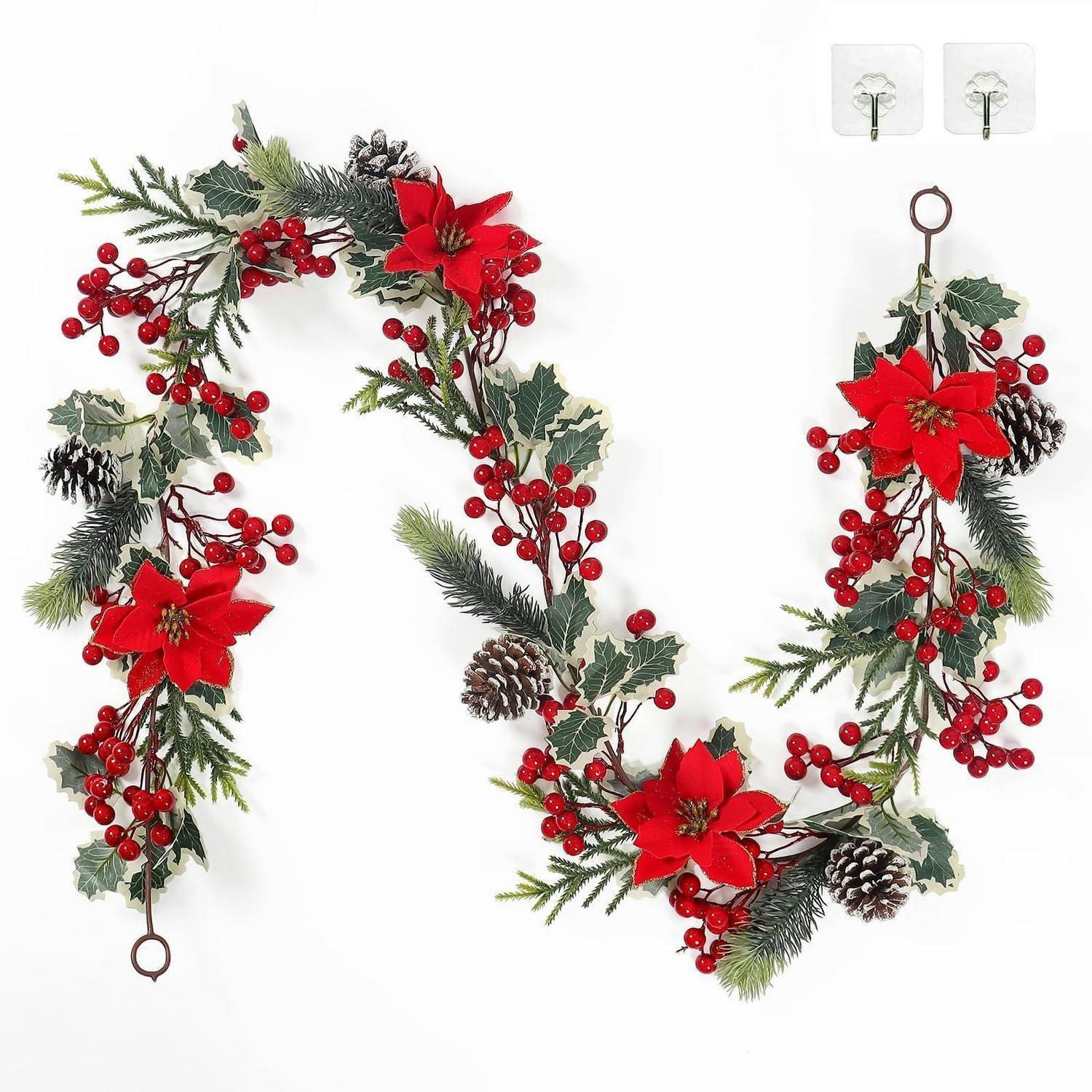 XXXLutz Weihnachtsgirlande Mehrfarbig 180 cm