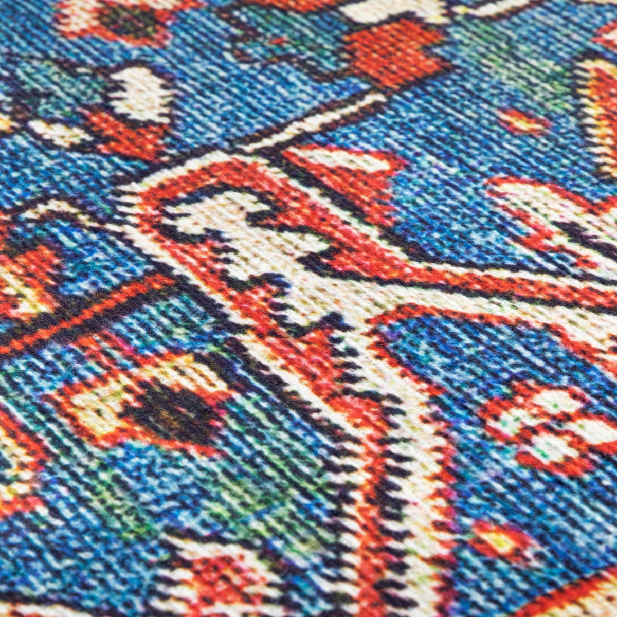 TEPPICH Design englische Nahtverarbeitung rot - Rot, Textil (200/290cm) - AFK Living