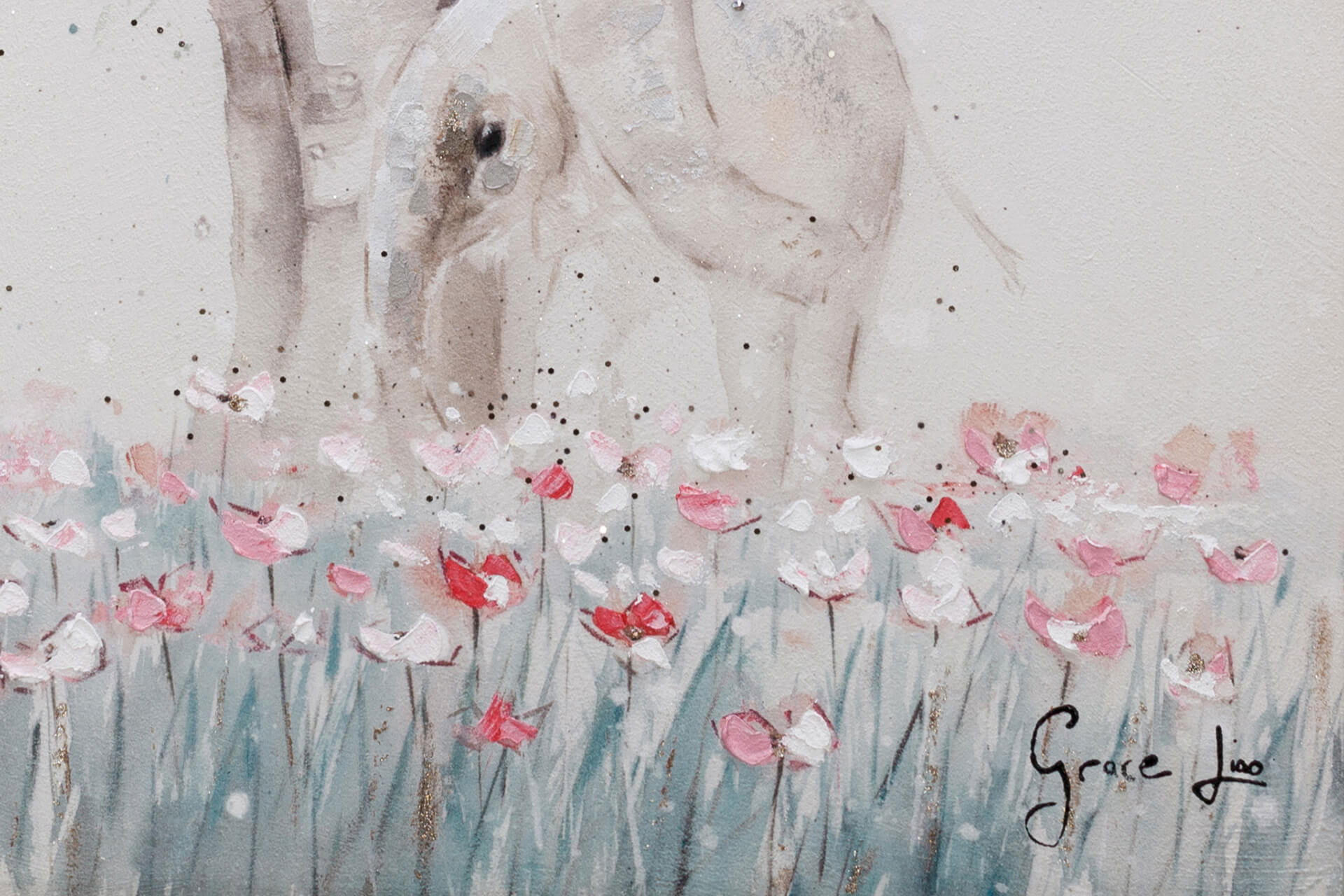 Thumbnail - Kunstloft Acrylbild, Taupe, Beige, Textil, Holz, 75x100 cm, Bilder und Zubehör, Wandbilder, Leinwandbilder