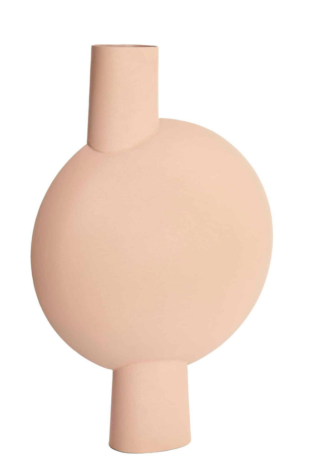 VASE Benoa Rosa 44/10/62 cm - Pink, Metall (62cm) - Light & Living