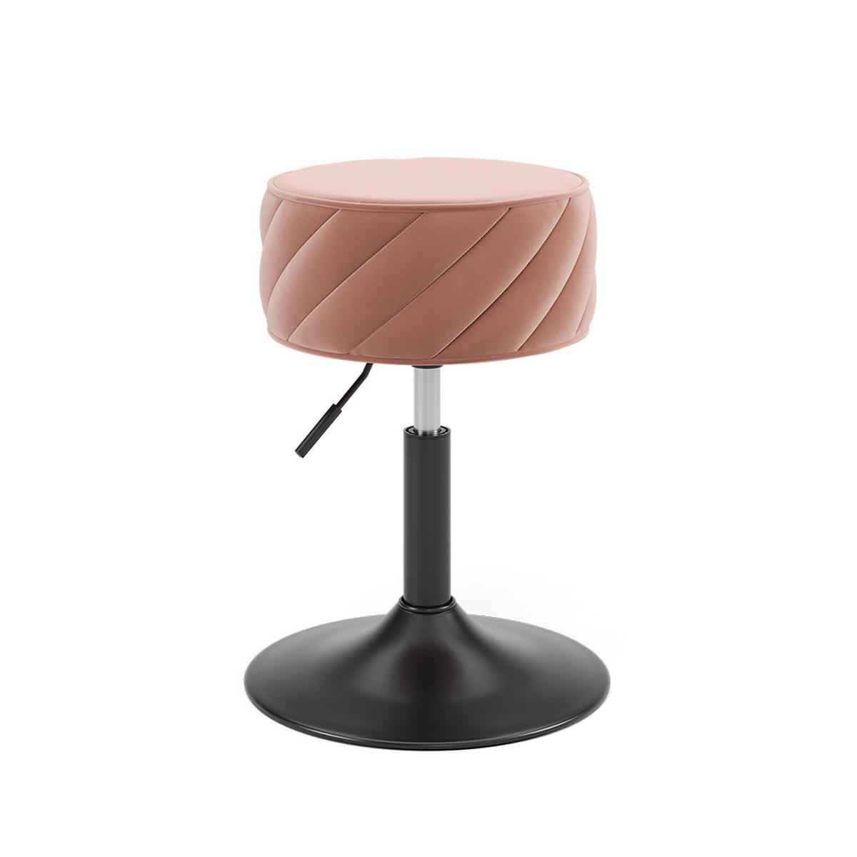 HOCKER Cherio Rosa 35 x 50.5 cm - Pink, Textil (35/50.5/38.5cm) - Vicco