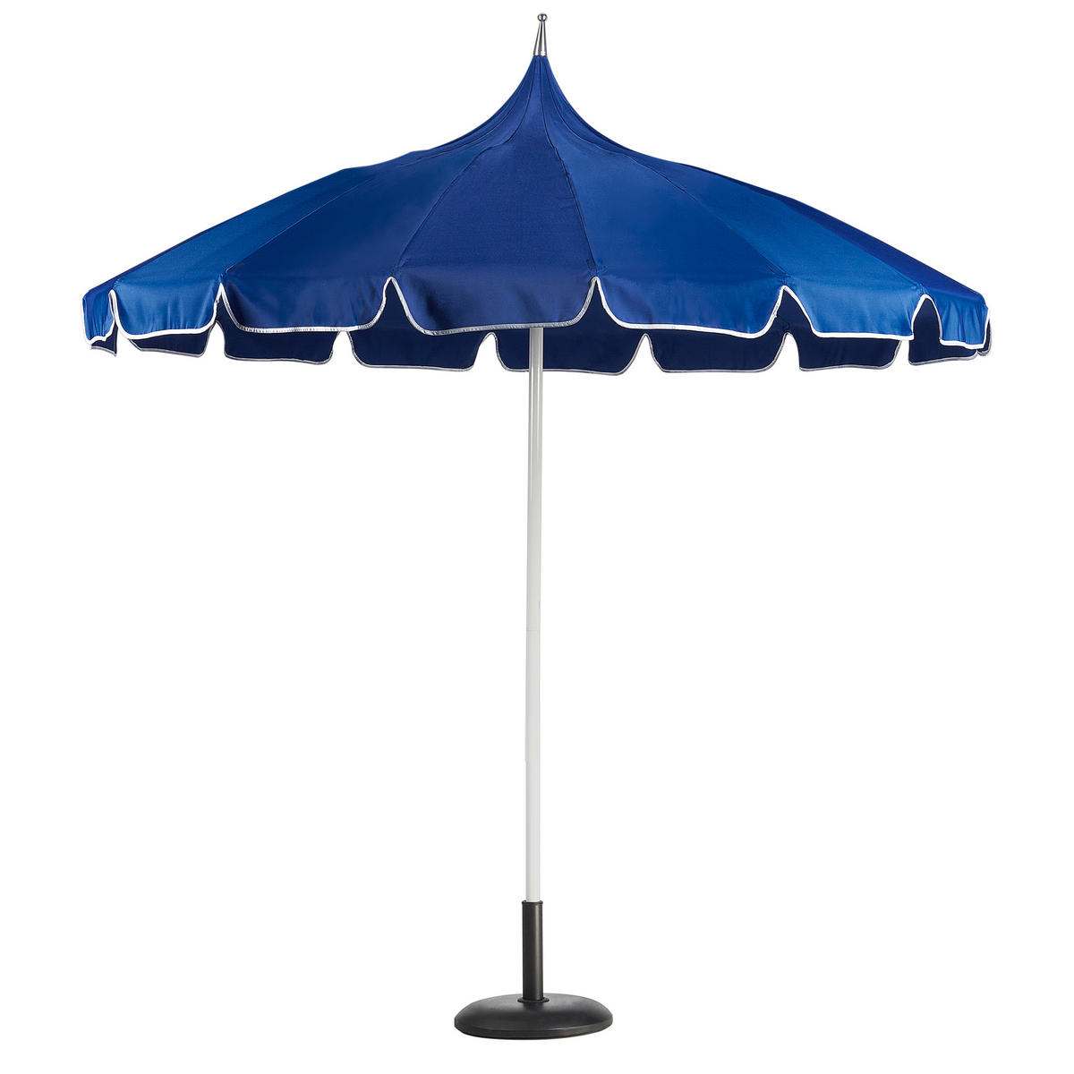 SONNENSCHIRM Blau Minoa - Blau, Textil (245/245cm) - Beliani