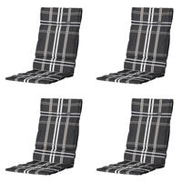 GARTENSTUHLKISSEN Nils 125/50 cm 4er-Set - Taupe, Textil (50/3/125cm) - Madison