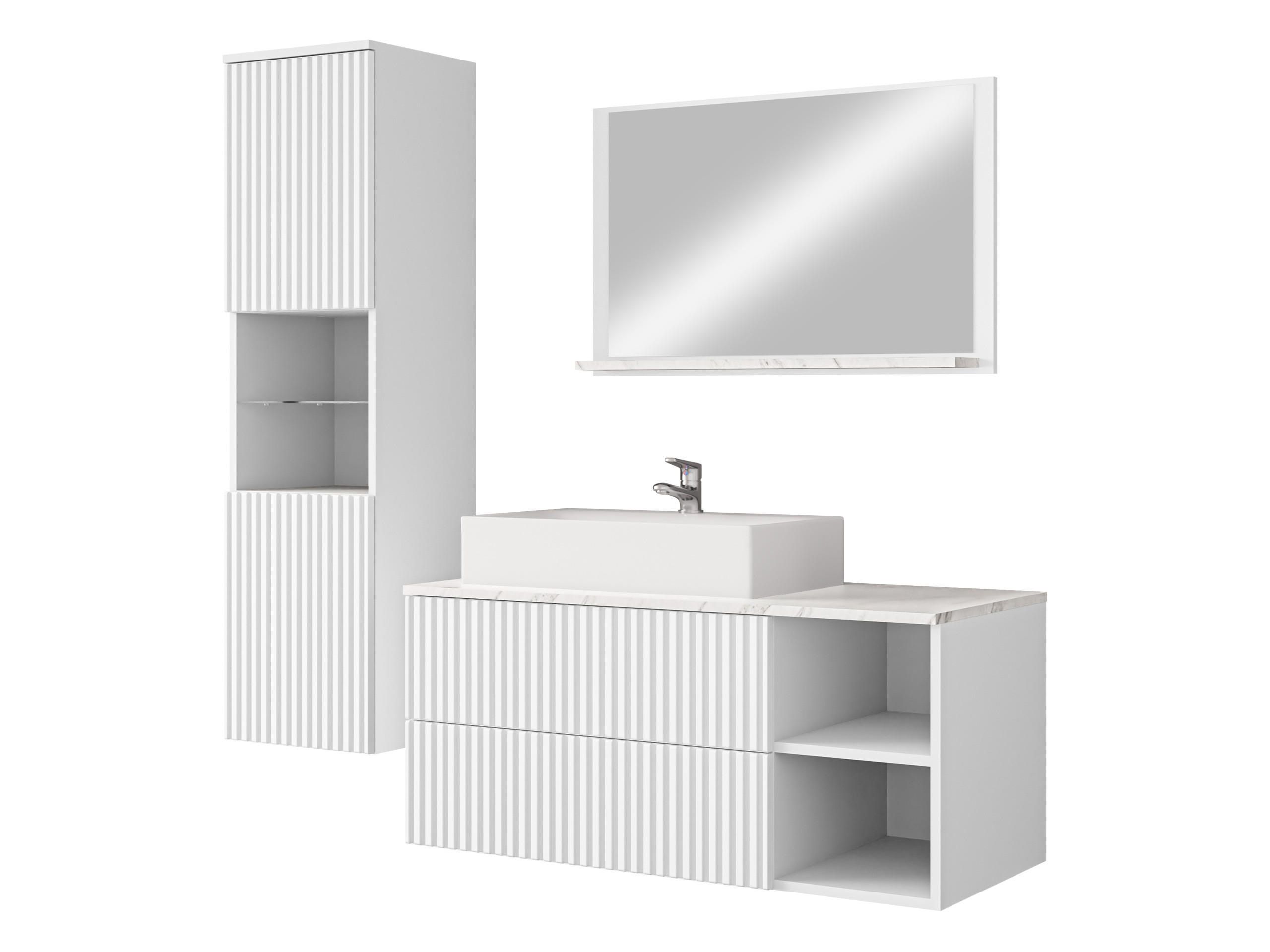 MOBILIER DE BAIE Kertos Rillen II