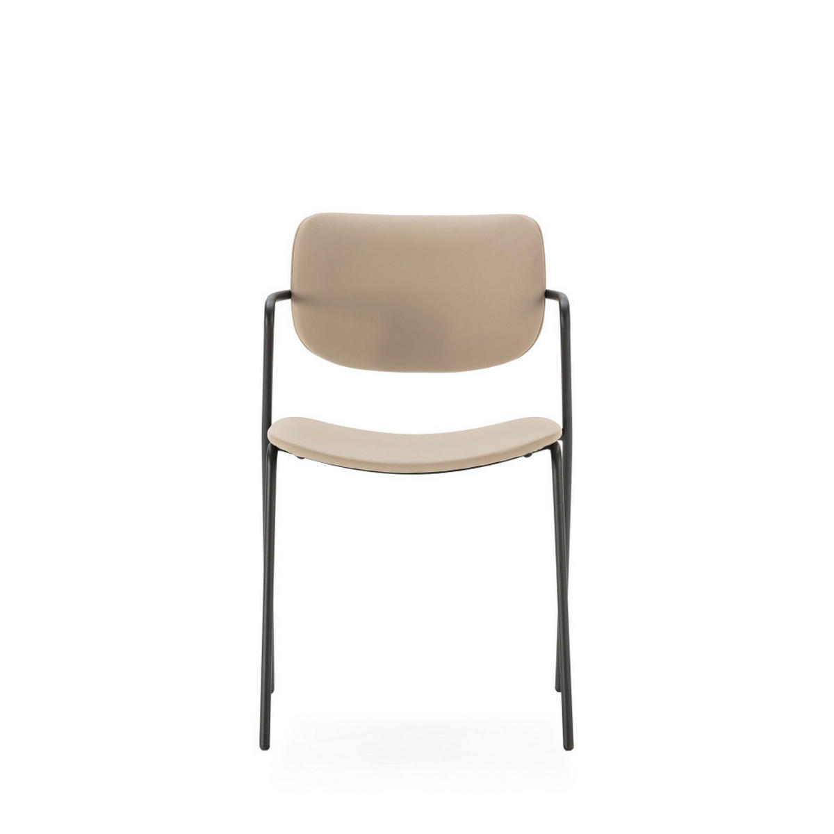 ESSZIMMERSTUHL Maika Beige 49/55/48 cm 2er-Set - Beige, Textil (55/48/49cm) - Calicosy