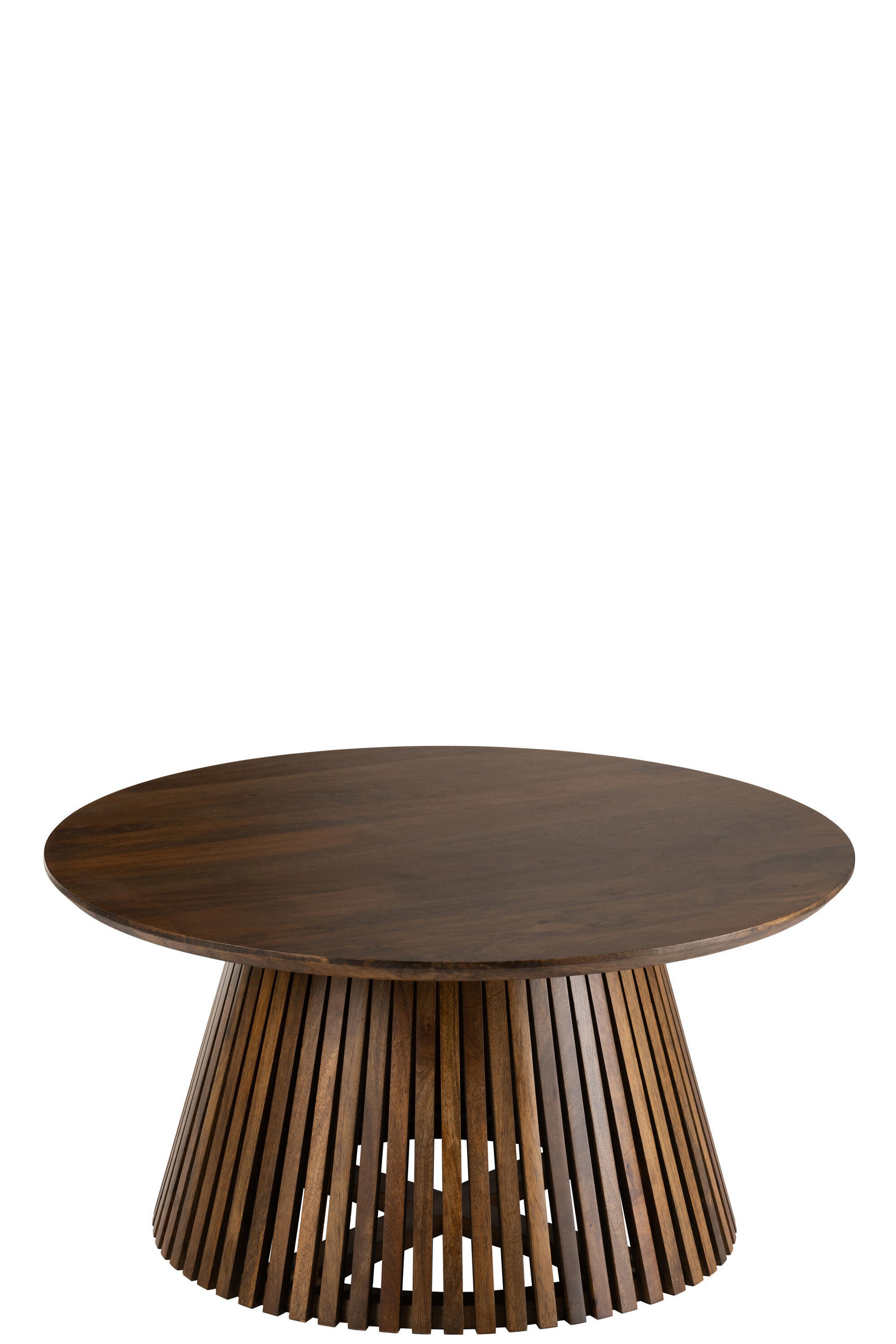 J-Line Tisch Braun 80x39.5x80 cm