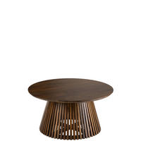 TISCH VINCENT - Holz - Braun - M - Braun, Holz (80/80/39.5cm) - J-Line