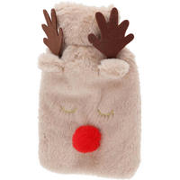 WÄRMFLASCHE Kuscheltier 26 cm - Beige, Textil (6/15/26cm) - Home Styling Collection