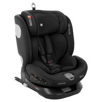 KINDERSITZ i-Moove i-Size schwarz (40-150cm) Isofix 360-Grad-Drehung Kopfstütze - Schwarz, Kunststoff (45/59/49cm) - Kikka boo
