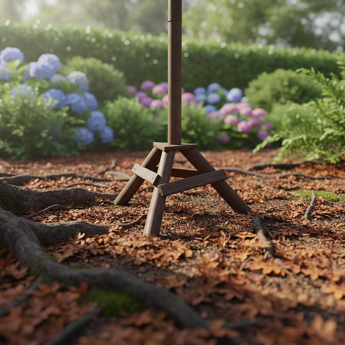 VOGELFUTTERHAUS - Braun, Holz (37/100/28cm) - Relaxdays