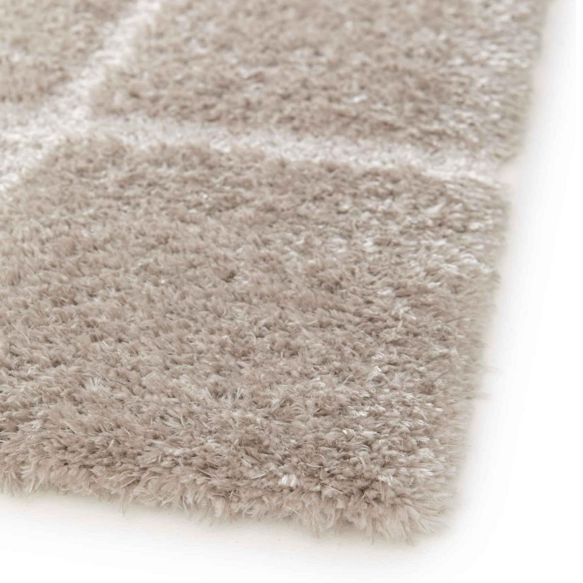 TEPPICH, Taupe - Taupe, Textil (120/170cm) - Oviala