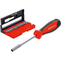 SCHRAUBENDREHER-BIT-SATZ | 13-TLG. - Multicolor, Kunststoff/Metall (1/1cm) - BGS technic