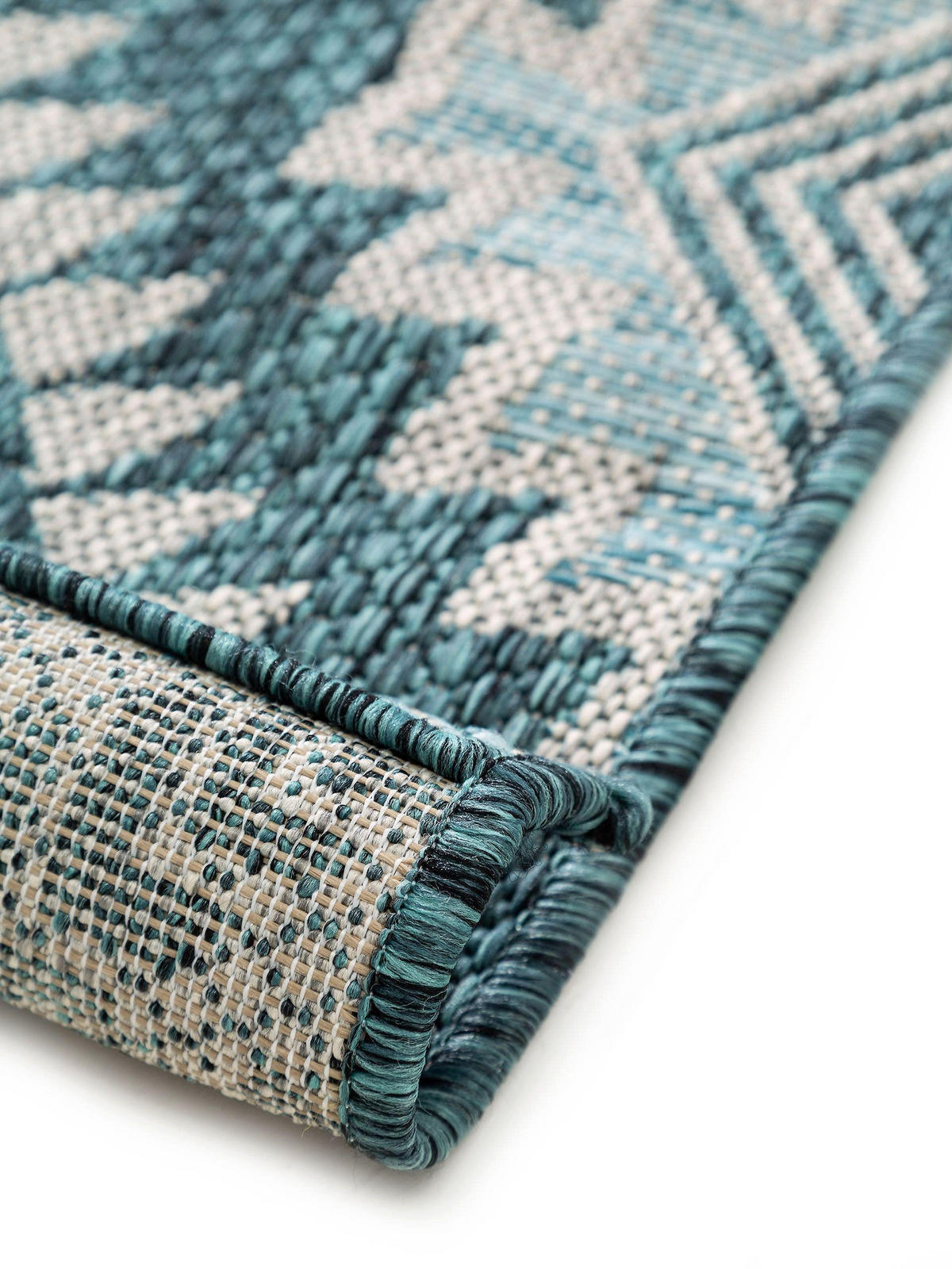 OUTDOORTEPPICH Cleo Blau 160x230 cm - Blau, Textil (160/230cm) - benuta Nest