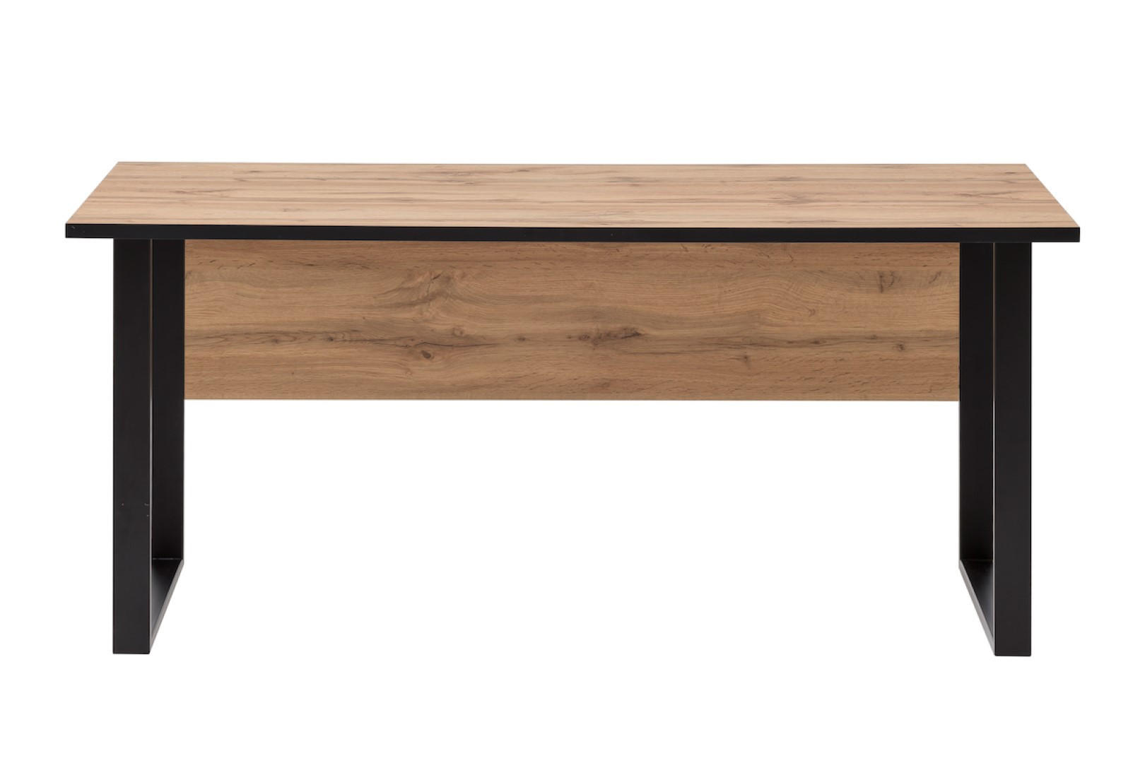 SCHREIBTISCH Panda 73x160x75 cm Eiche - Eichefarben, Holz (75/160/73cm) - PROREGAL