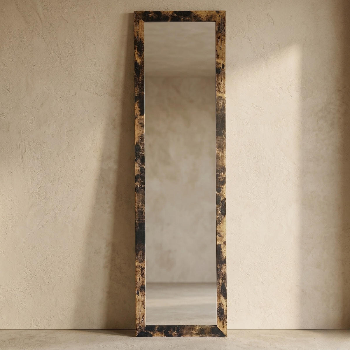 STEHSPIEGEL Havlys - Braun, Glas (37/127/2cm) - SCENA LIVING