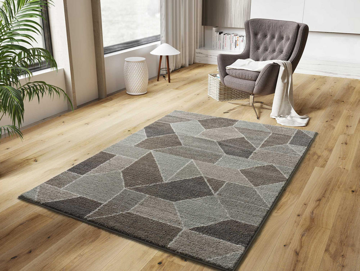 WEBTEPPICH Mehrfarbig Castro 133/190 cm - Multicolor, Naturmaterialien/Textil (133/190cm) - Atticgo