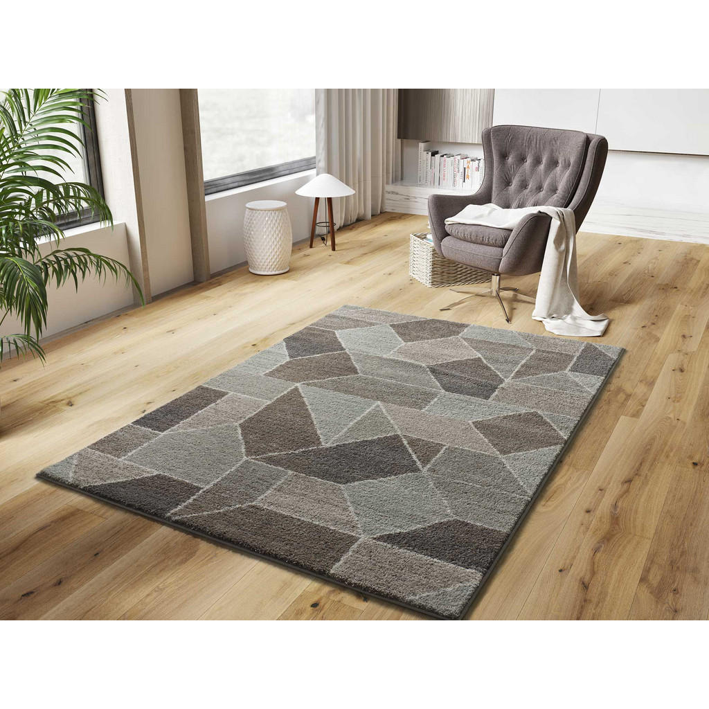 Thumbnail - Atticgo Webteppich, Mehrfarbig, Textil, Abstrakt, Rechteckig, 160x235 cm, Oeko-Tex® Standard 100, in verschiedenen Größe...