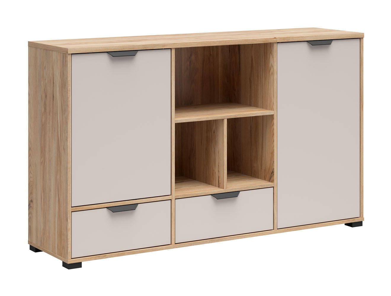 Feldmann-Wohnen Kommode Eiche, Braun 153x91x40 cm