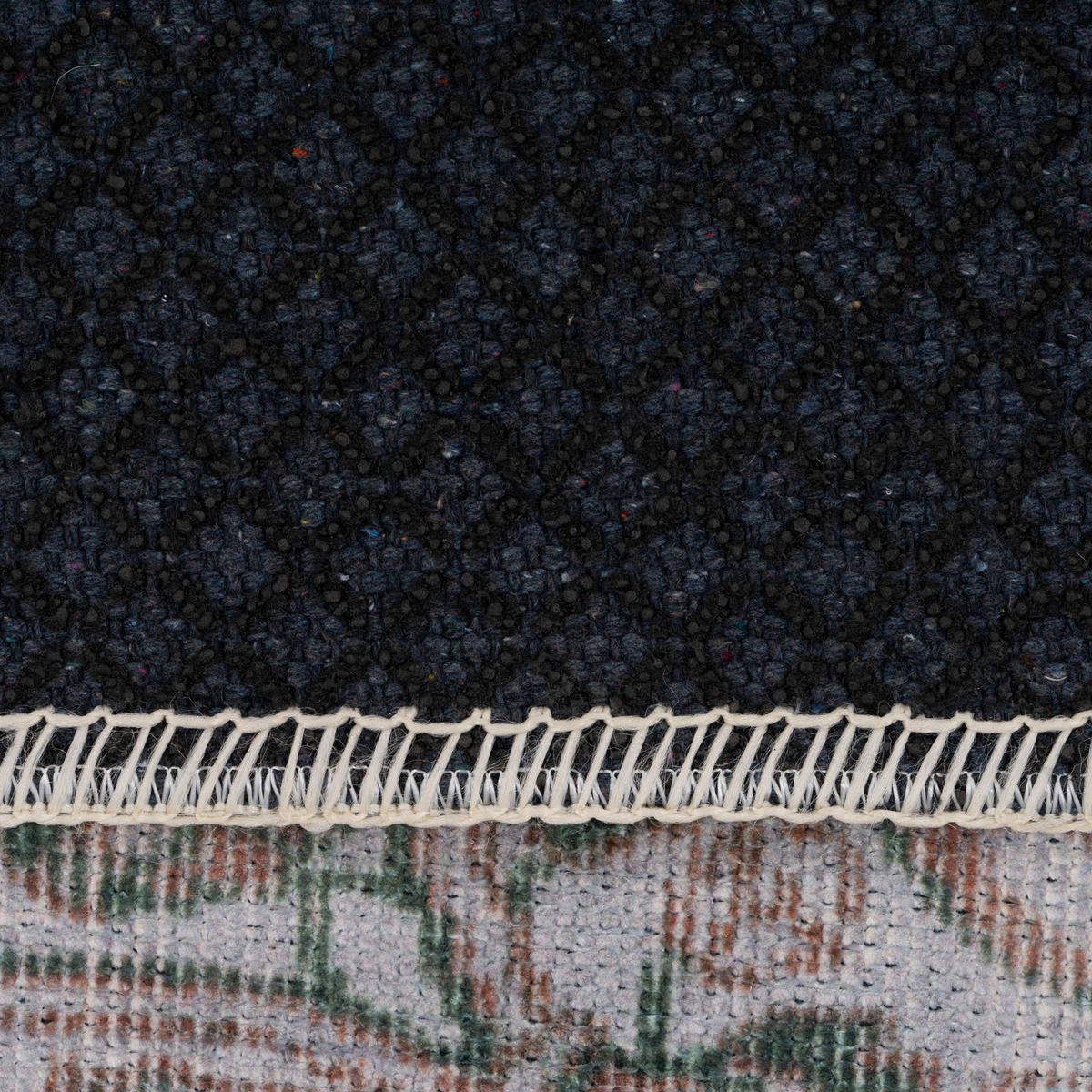 FLACHWEBETEPPICH Orion - Grün, Textil (60/240cm) - Kukoon Rugs