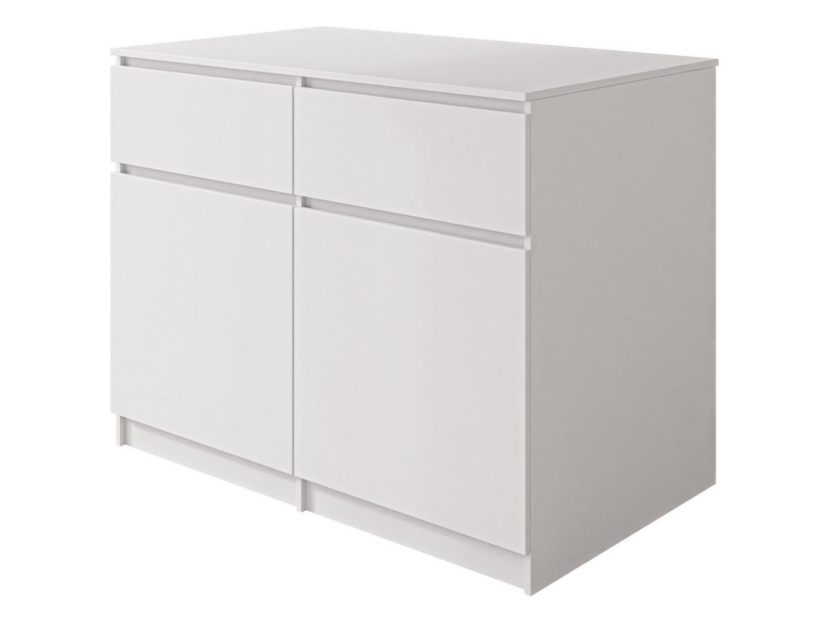 KÜCHENINSEL Ceronis - Weiß, Holzwerkstoff (120/95/74cm) - MIRJAN24