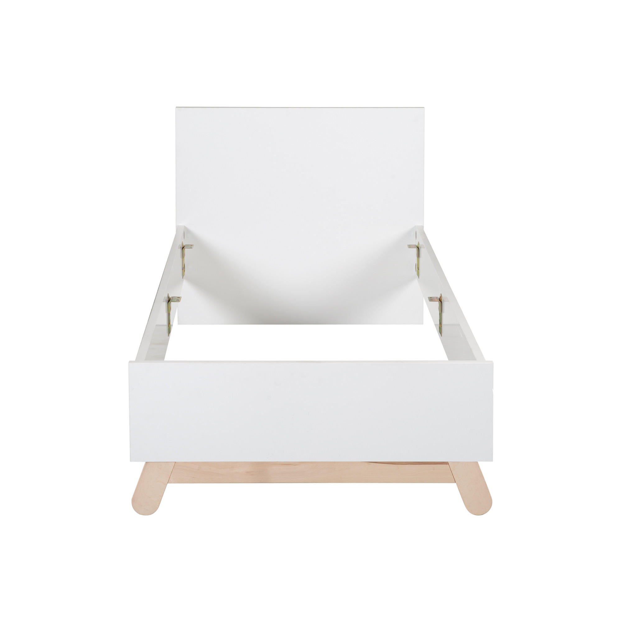 JUGENDBETT Clara 90x200 cm - Weiß, Holzwerkstoff (90/200cm) - Roba