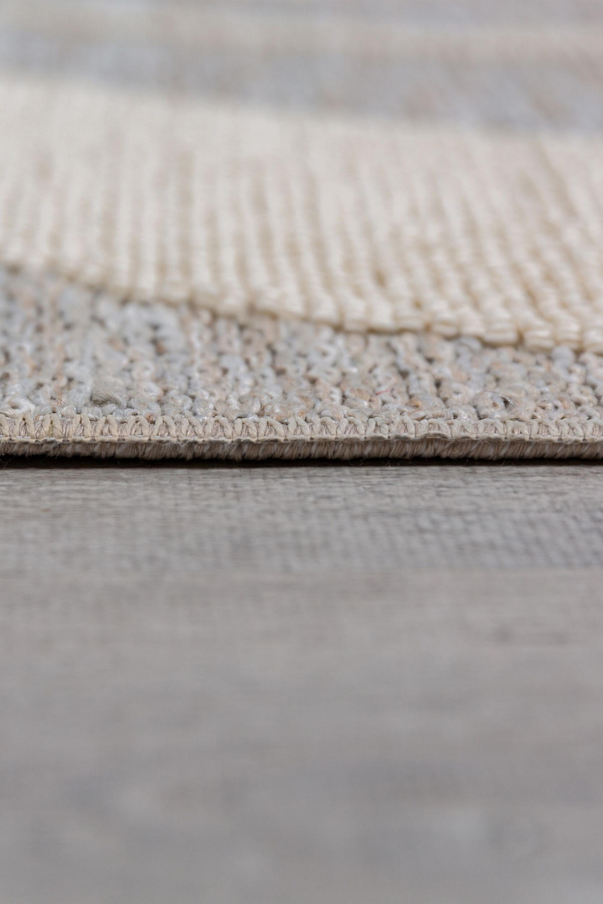 TEPPICH Waschbar LEAM, abstrakt, Grau, 160 x 223 cm - Grau, Textil (223/160cm) - KADIMA DESIGN