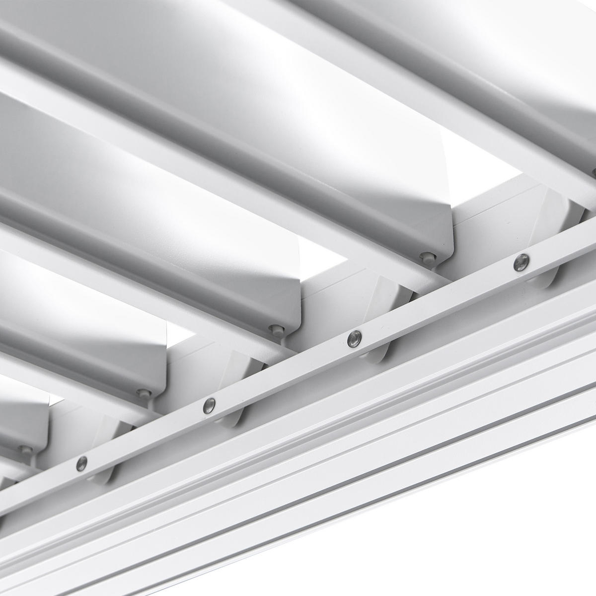 ZAHRADNÍ PERGOLA Bílá Forno II - bílá, kov (296/225/296cm) - Beliani