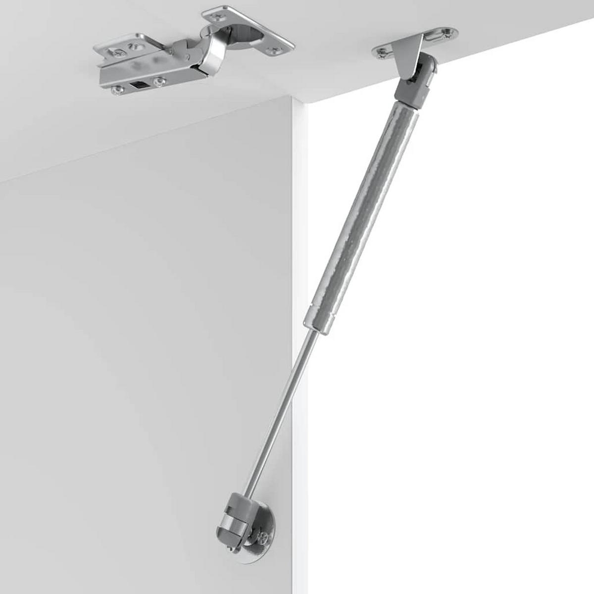 KÜCHENOBERSCHRANK Lucca mit 1 Tür 60/31/40 cm aus Holzwerkstoff Weiß - Weiß, Holz (60/40/31cm) - vidaXL