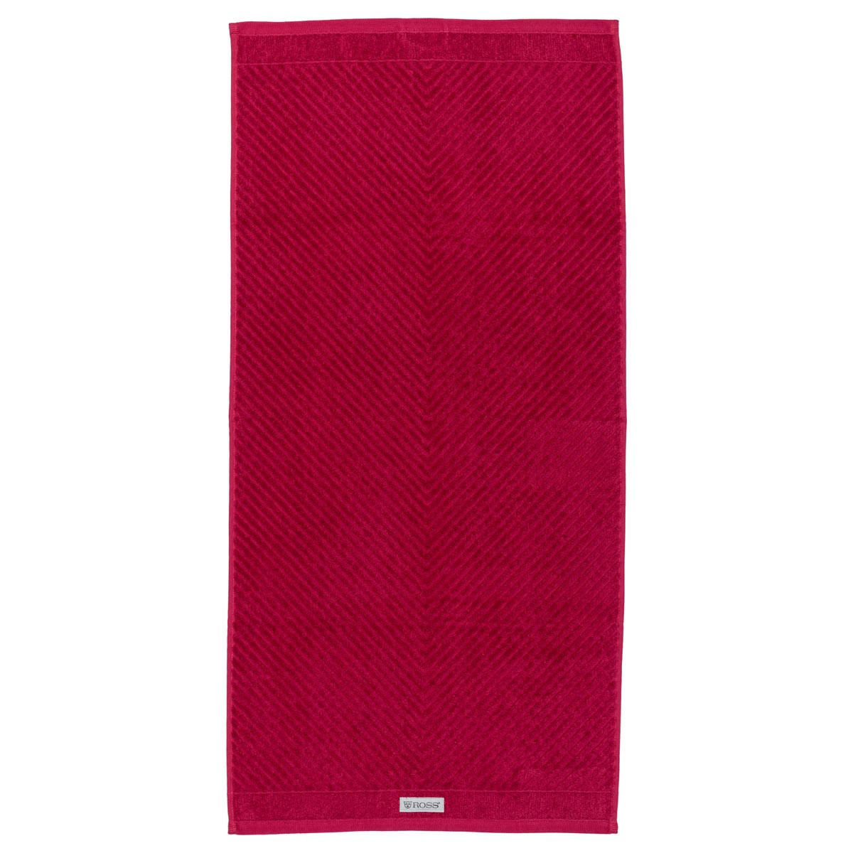 Thumbnail - Ross Frottierset, Rot, Textil, Rechteckig, 50x100 cm, Oeko-Tex® Standard 100, Badtextilien, Handtuch-Sets