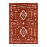 TEPPICH weich voluminös rot - Rot, Textil (160/230cm) - AFK Living