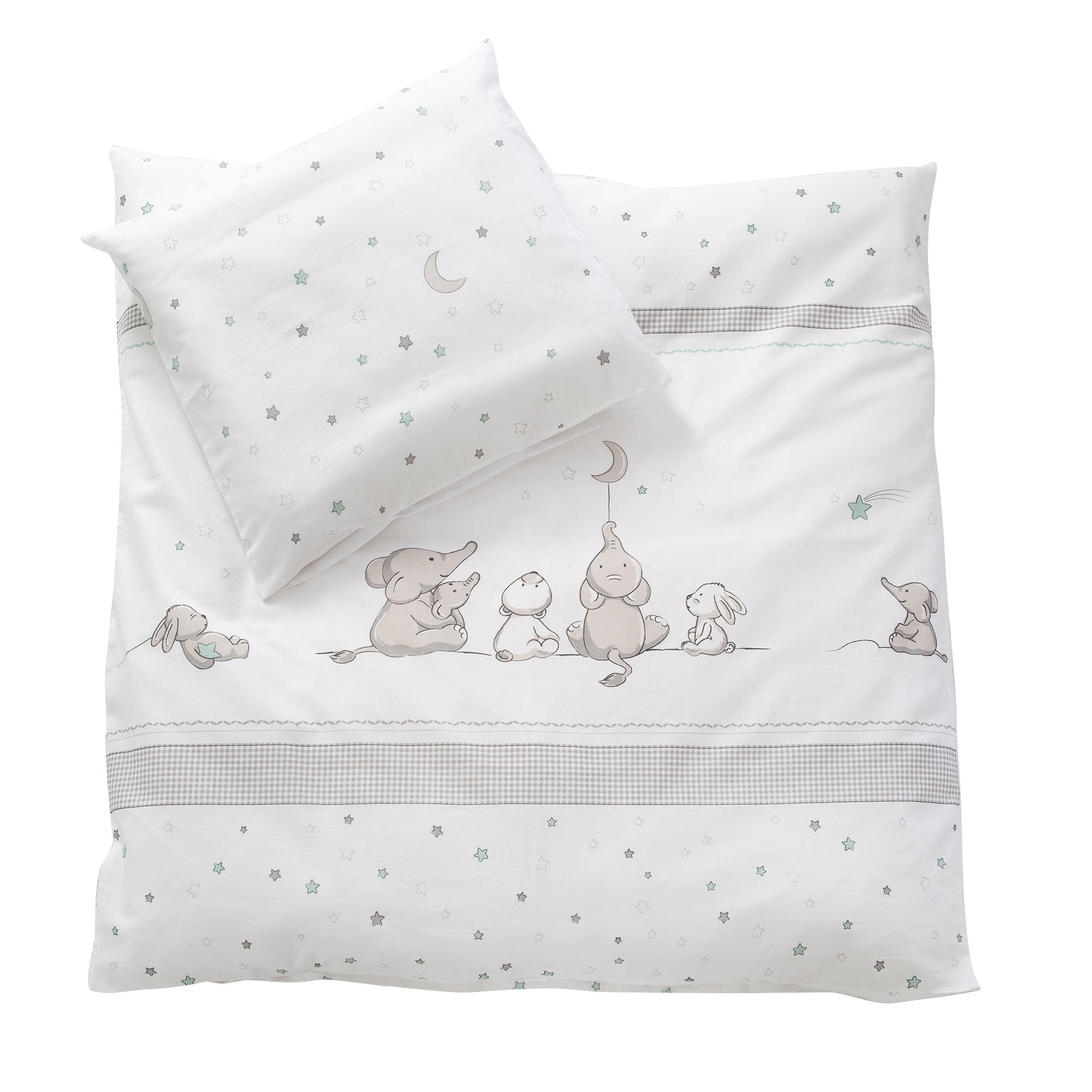 KINDERBETTWÄSCHE Sternenzauber 80 x 80 cm - Taupe, Textil (80/80cm) - Roba