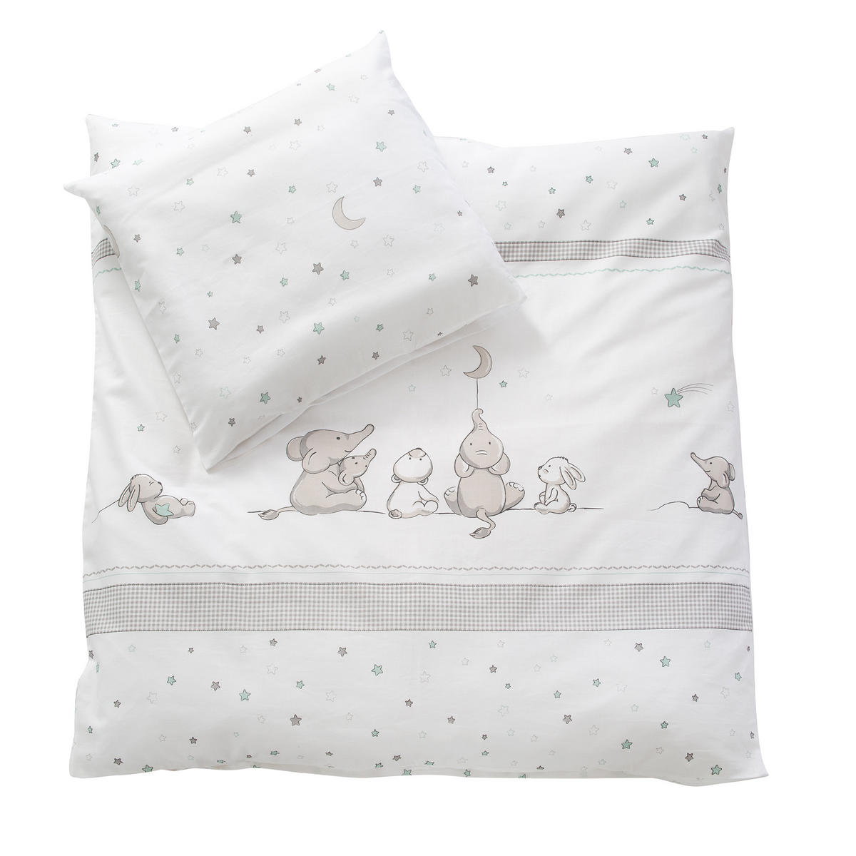 KINDERBETTWÄSCHE Sternenzauber 80 x 80 cm - Taupe, Textil (80/80cm) - Roba