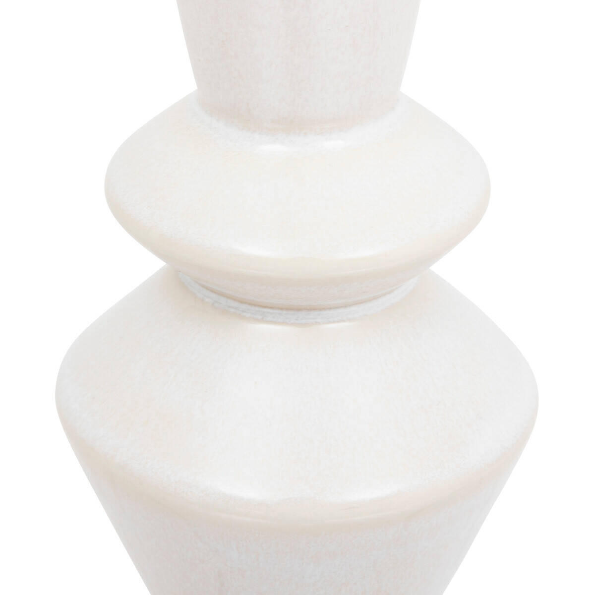 KERAMIKVASE Soley 14 cm - Weiß, Keramik (14cm) - Atmosphera Createur d´interieur