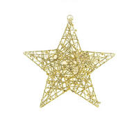 LED-DEKOLEUCHTE Santa Lila Gold 35x34x4 cm Kunststoff - Goldfarben, Kunststoff (34/4/35cm) - Mondex