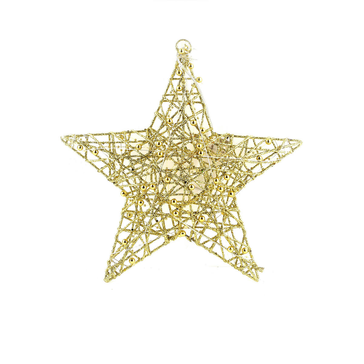 LED-DEKOLEUCHTE Santa Lila Gold 35x34x4 cm Kunststoff - Goldfarben, Kunststoff (34/4/35cm) - Mondex